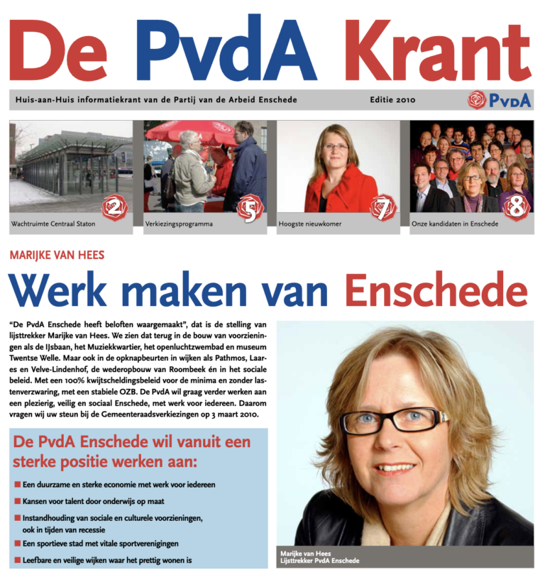 De PvdA Krant Enschede