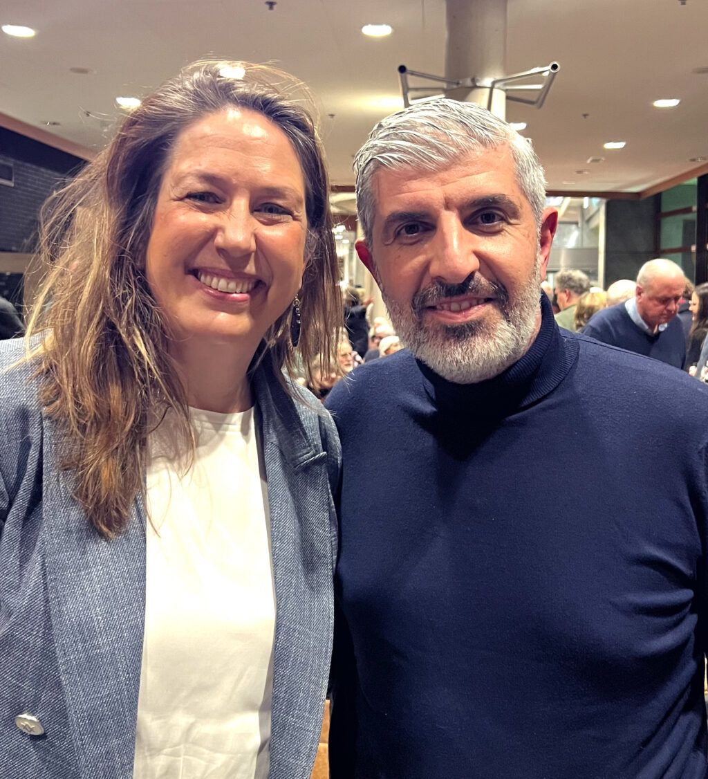 Marjolein Moorman en George Hanna