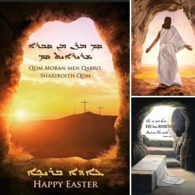 May the angels protect you, May the sadness forget you, May goodness surround you, And may Lord Jesus Christ always bless you. 

Happy Easter to you and your family!